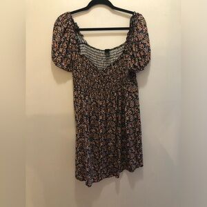 Wild Fable Smock/Puff Sleeve Sundress